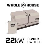 Champion Power Equipment 22kW Home Standby Generator with 200-Amp Axis Automatic Transfer Switch