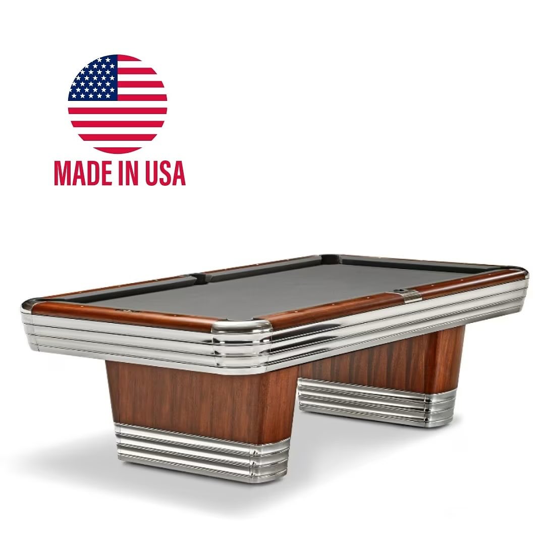 Brunswick-Centennial-8-Pool-Table✨-The-Centennial-has-been-reborn-with-material-refinement-allo.jpg Brunswick Centennial 8’ Pool Table - Image 1