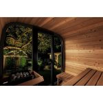 SaunaLife CL5G 4-Person Outdoor Cube Cabin Sauna - Image 3
