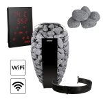 SaunaLife CL5G 4-Person Outdoor Cube Cabin Sauna - Image 6